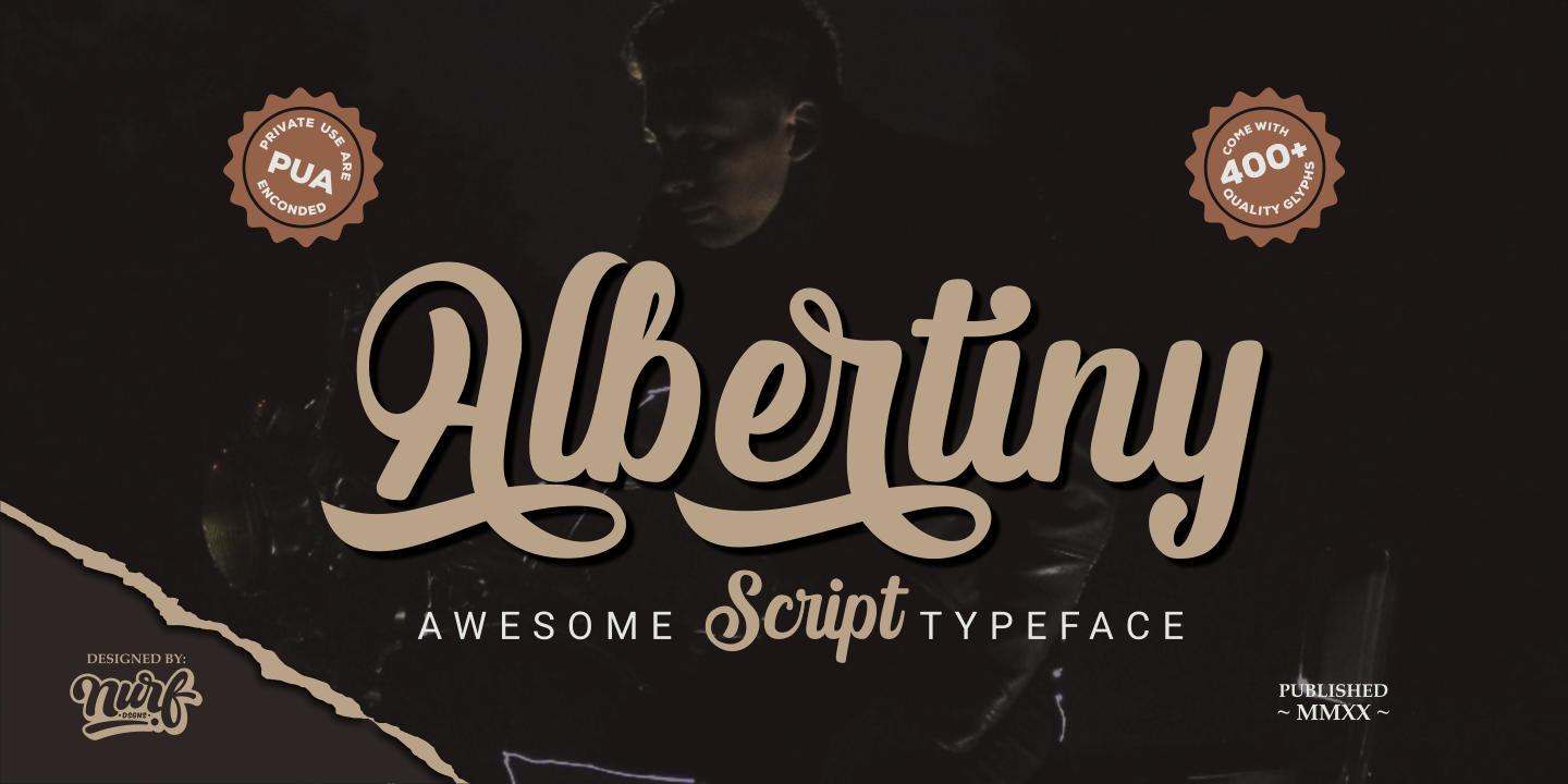Albertiny Font preview